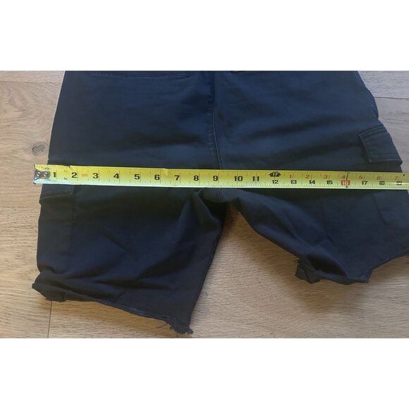 Hollister Shorts Men's XS Advanced Stretch Pull On Raw Hem Jogger 9 Black - Picture 9 of 9